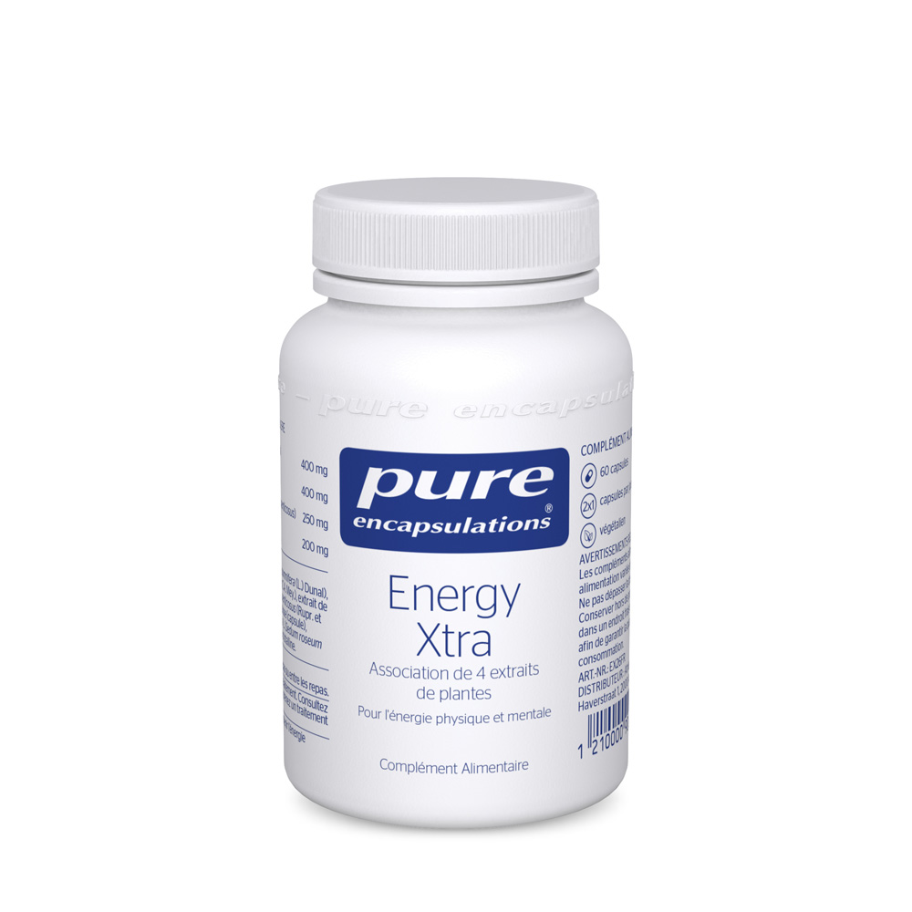 Pure Encapsulations Energy Xtra 60 cápsulas