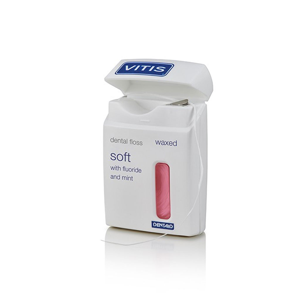 Vitis Hilo dental suave encerado y fluorado 50m