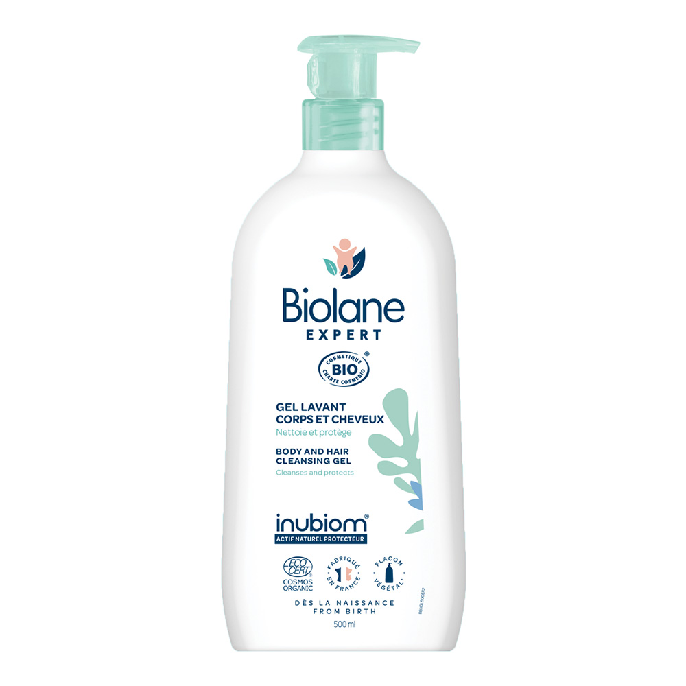 Biolane Experto Gel limpiador cuerpo y cabello 500ml
