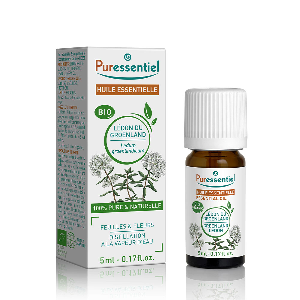 Puressentiel Aceites Esenciales Ledón de Groenlandia bio 5 ml