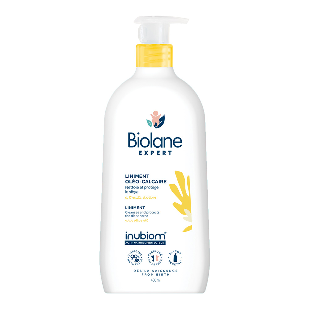 Biolane Experto Linimento Oleo Calcáreo Bebé Peaux Sensibles 450ml