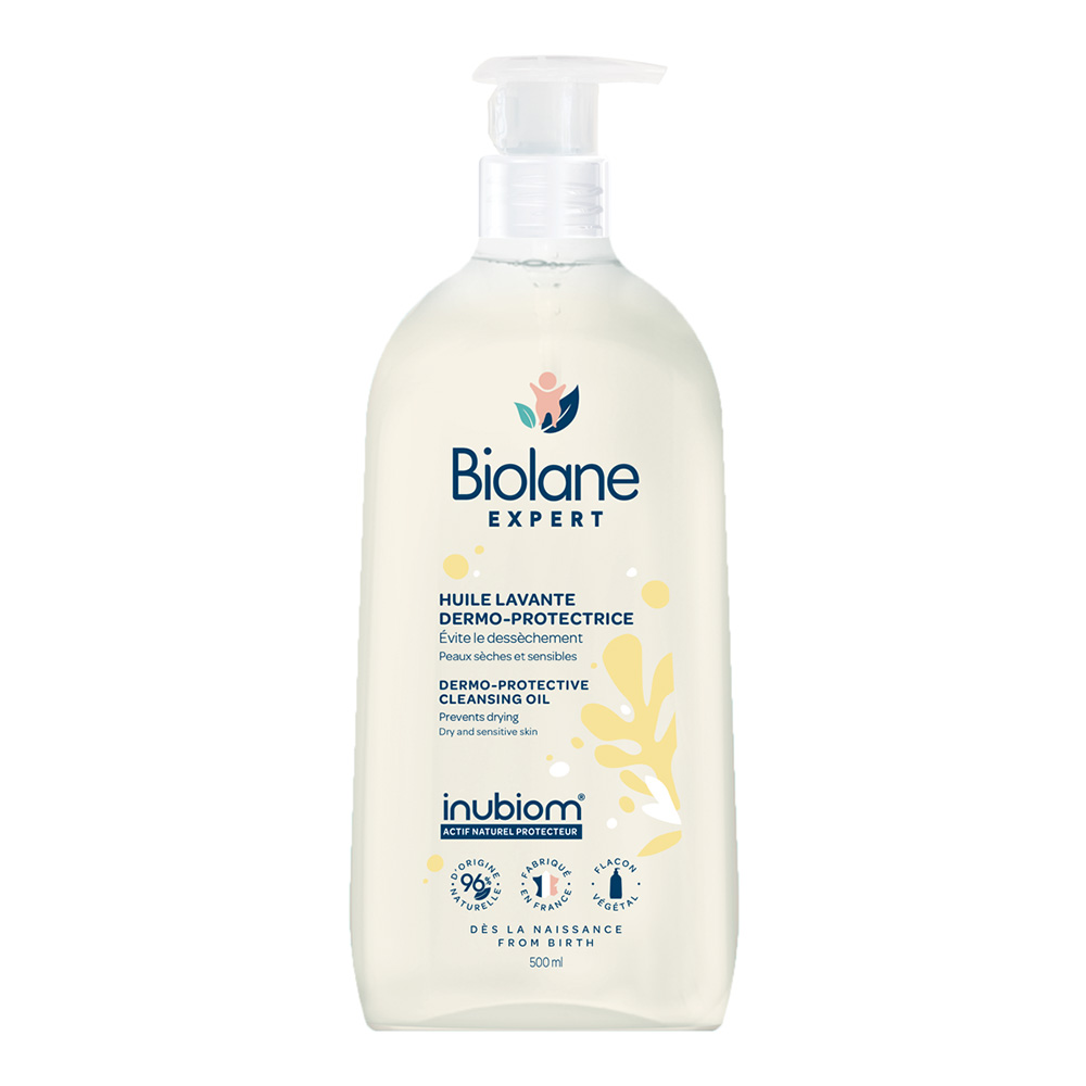 Biolane Experto Aceite limpiador dermo-protector Desde el nacimiento 500 ml