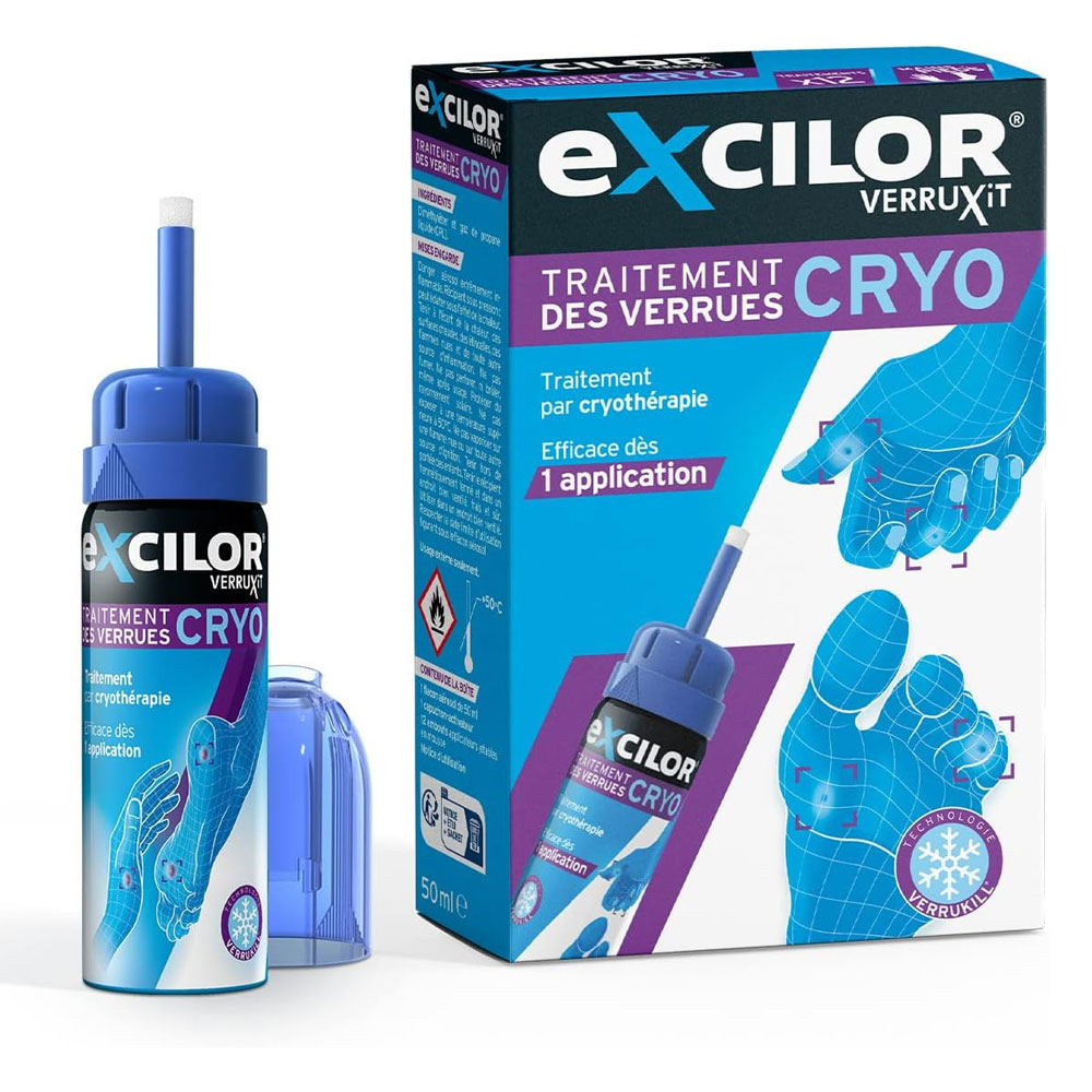 Excilor Tratamiento criogénico para verrugas 50 ml