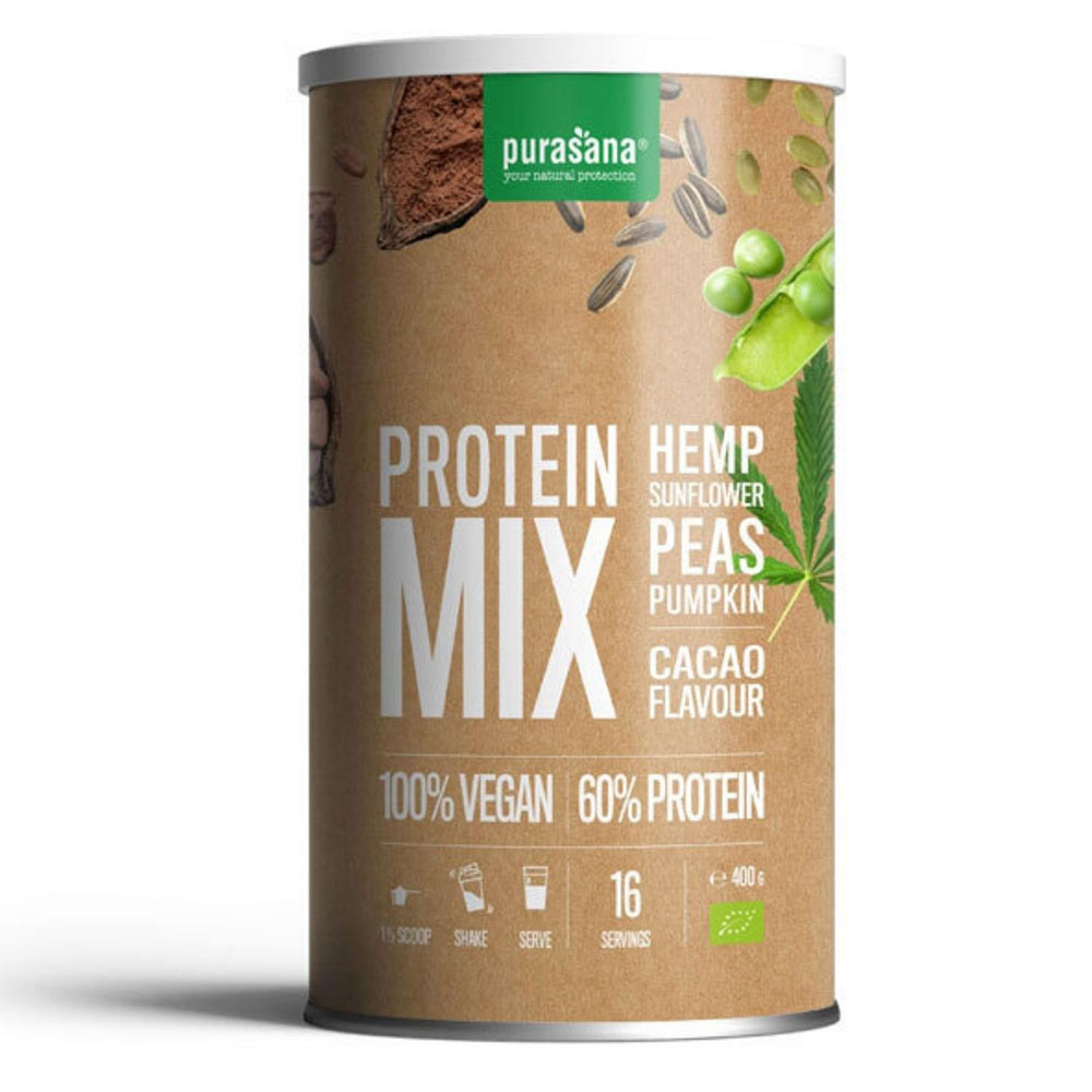 Purasana Mixa de proteínas vegetales Bio 400g
