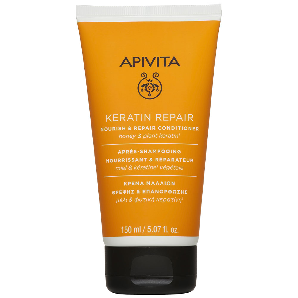 Apivita Keratin Repair Acondicionador nutritivo y reparador Cabello seco y dañado 150 ml