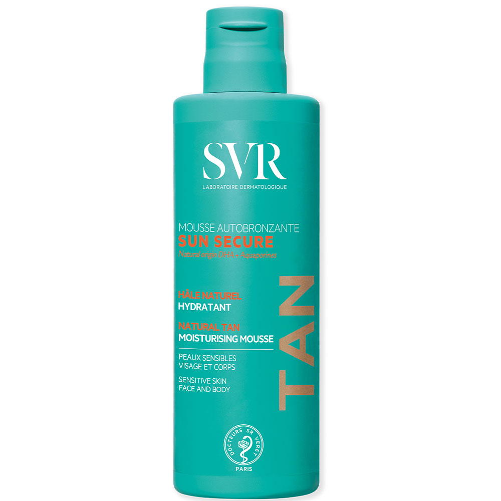 Svr Sun Secure Mousse autobronceadora bronceado natural hidratante 150 ml