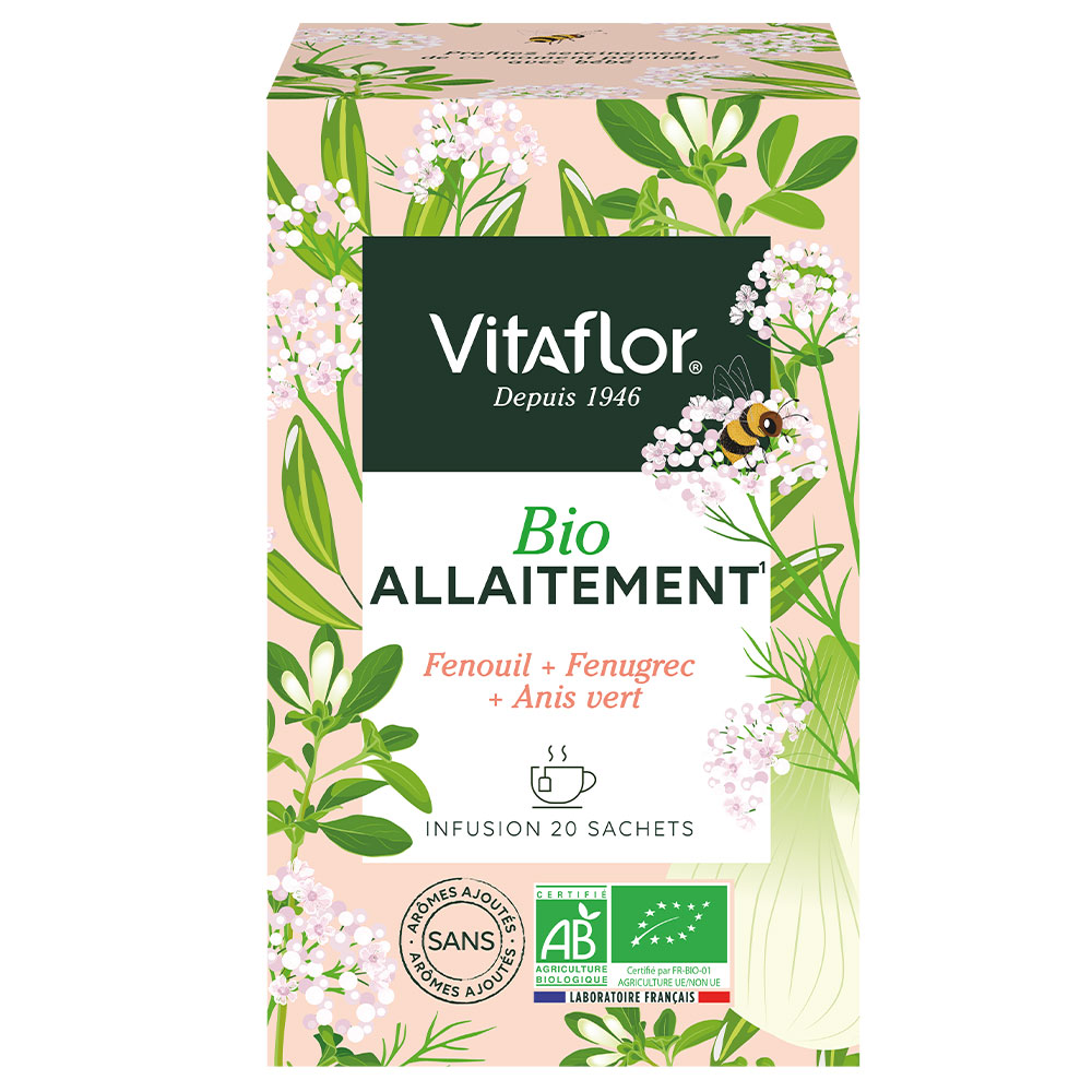 Vitaflor Lactancia Ecológica Tisana 20 Bolsitas