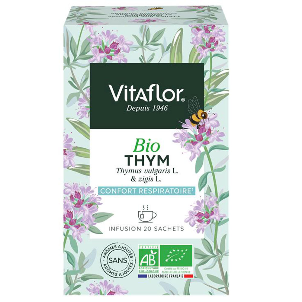 Vitaflor Tomillo Ecológico 20 bolsitas