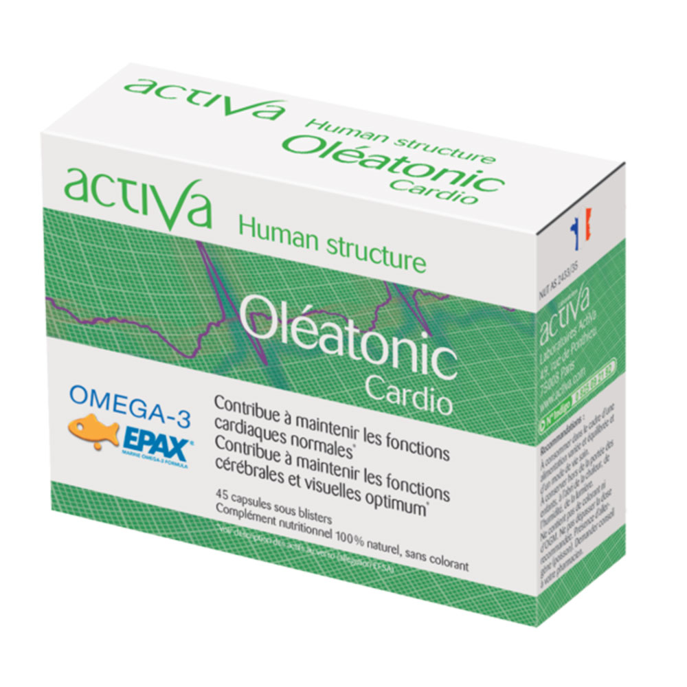 Activa Human Structure Oleatonic Cardio 45 Capsulas