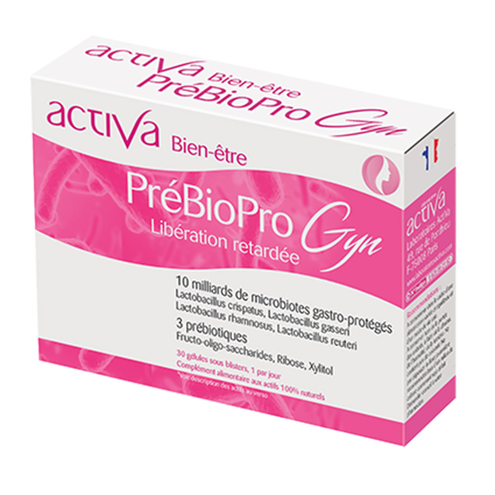 Activa Prébiopro Gyn liberación prolongada 30 cápsulas