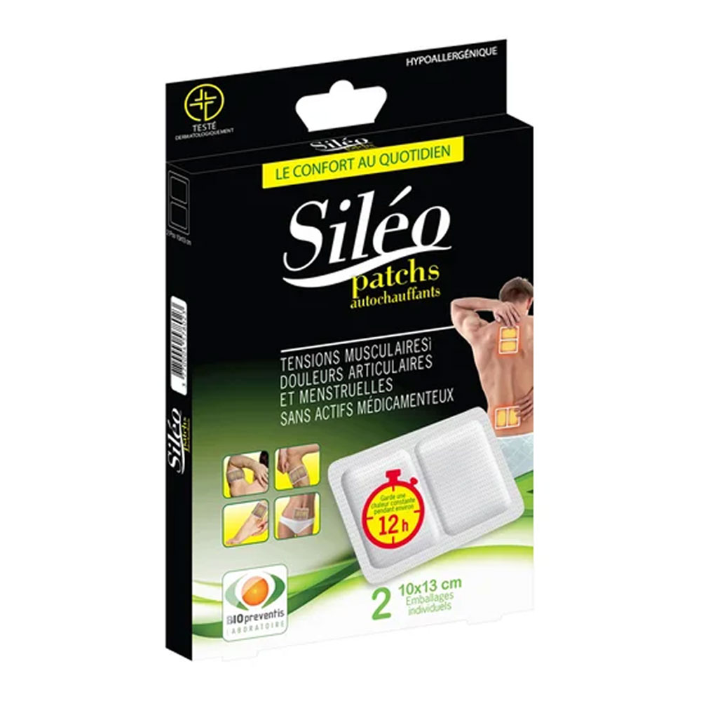 Sileo Parches autocalentables X2