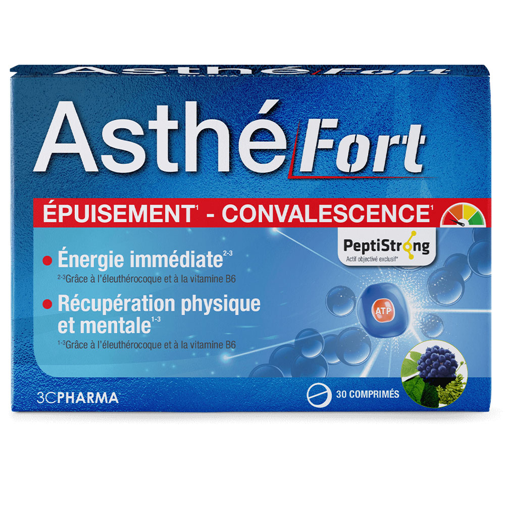 3C Pharma Asthé Fort Fatiga y convalecencia 30 comprimidos