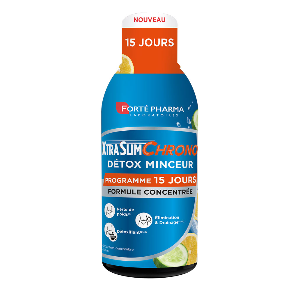 Forté Pharma XtraSlim Chrono Detox pérdida de peso 450 ml