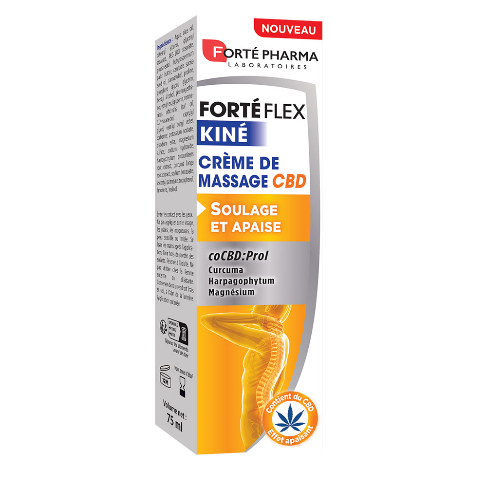 Forté Pharma Forté Flex Crema de masaje CBD fisio 75 ml