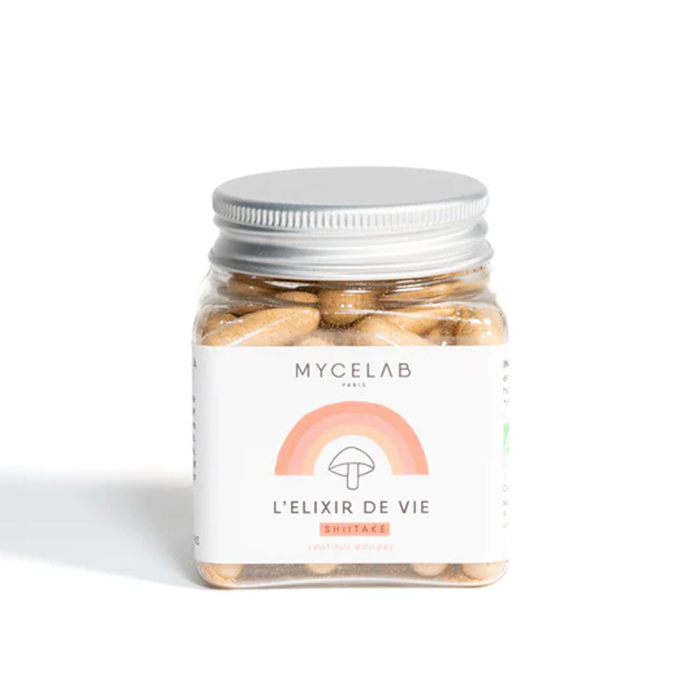 Mycelab L'Elixir de Vie Shiitake 70 cápsulas Mycelab'Elixir de Vie Shiitake 70 gélulas