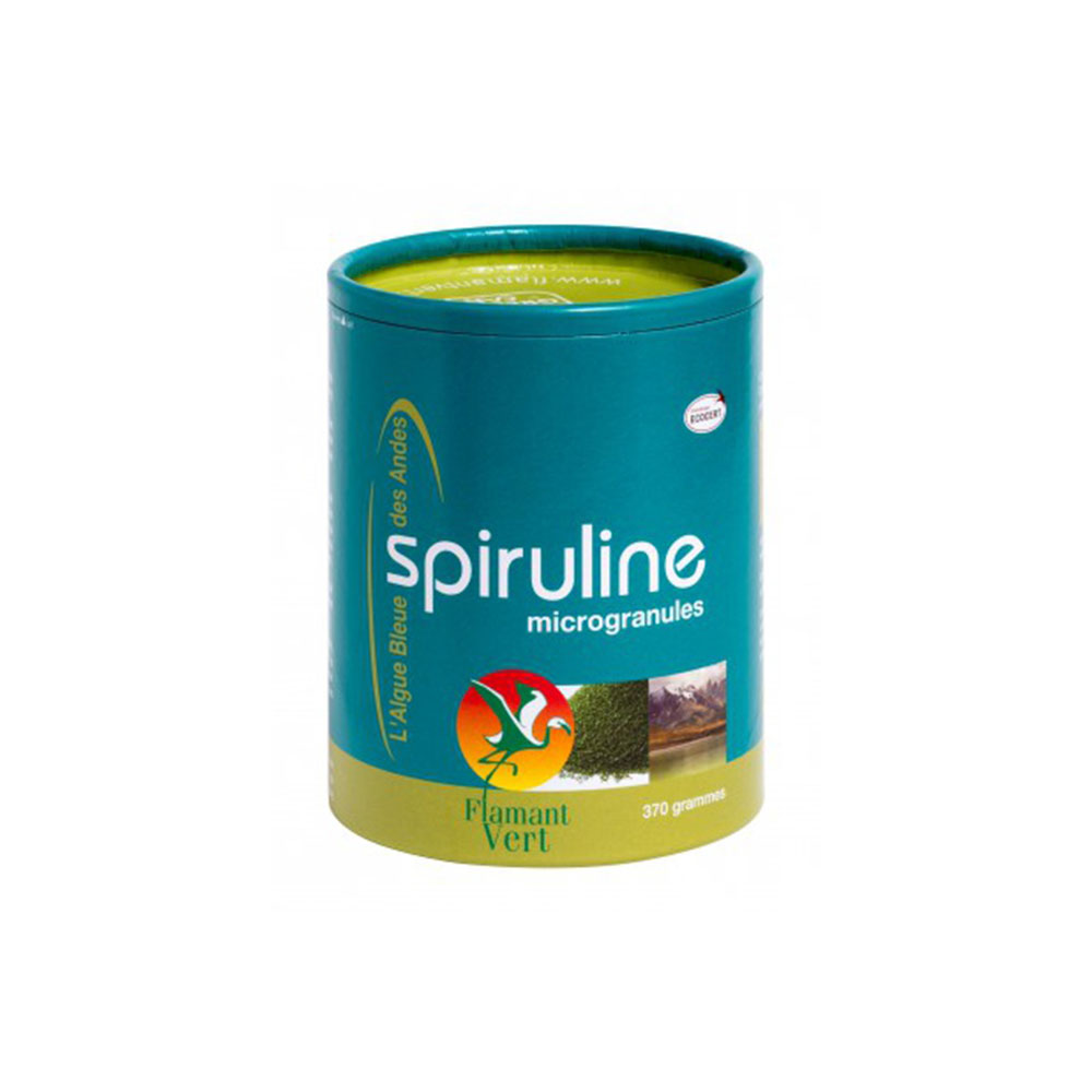 Flamant Vert Espirulina microgránulos 370 g