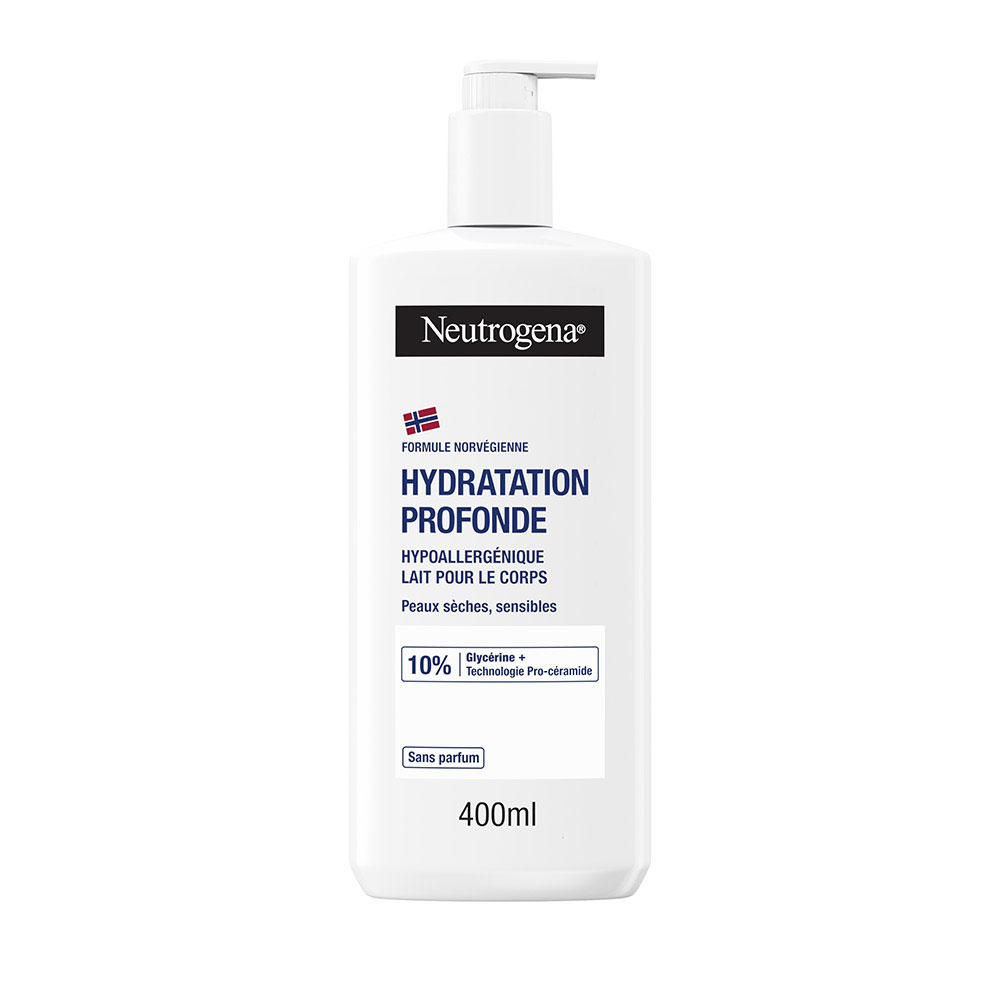 Neutrogena Hidratación profunda Leche corporal hipoalergénica 400 ml