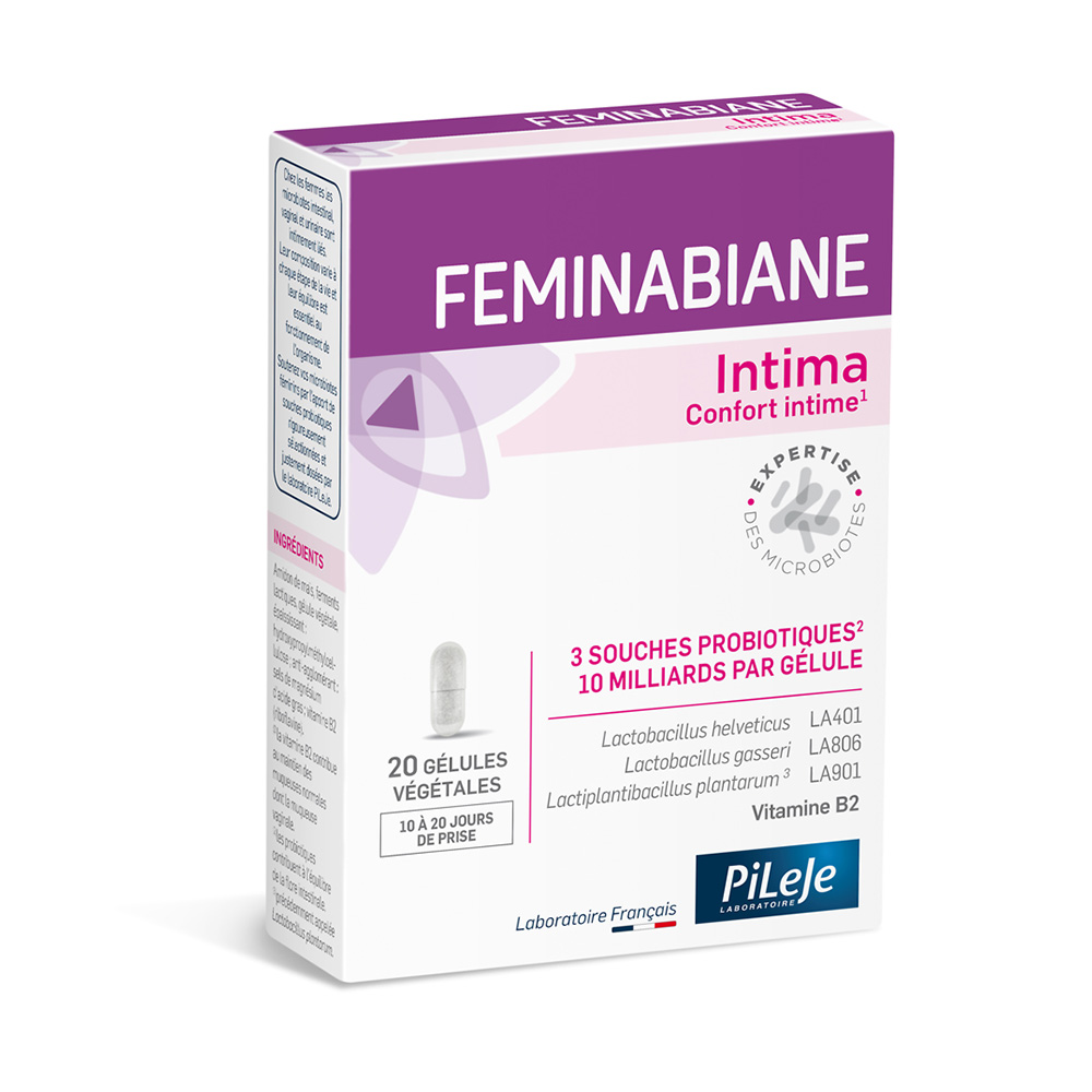 Pileje Feminabiane Feminabiane Intima Confort íntimo x20 cápsulas