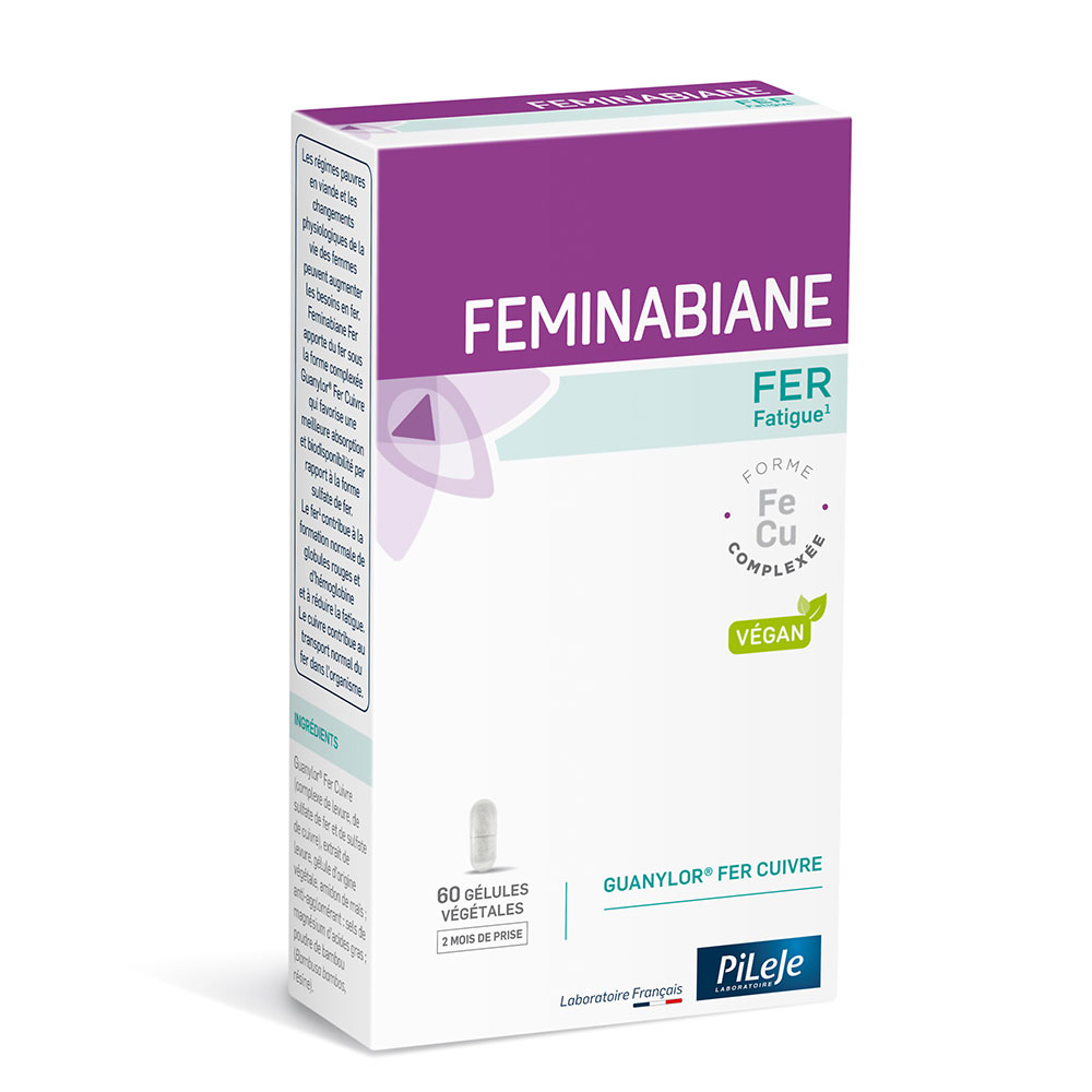 Pileje Feminabiane Hierro 60 Cápsulas