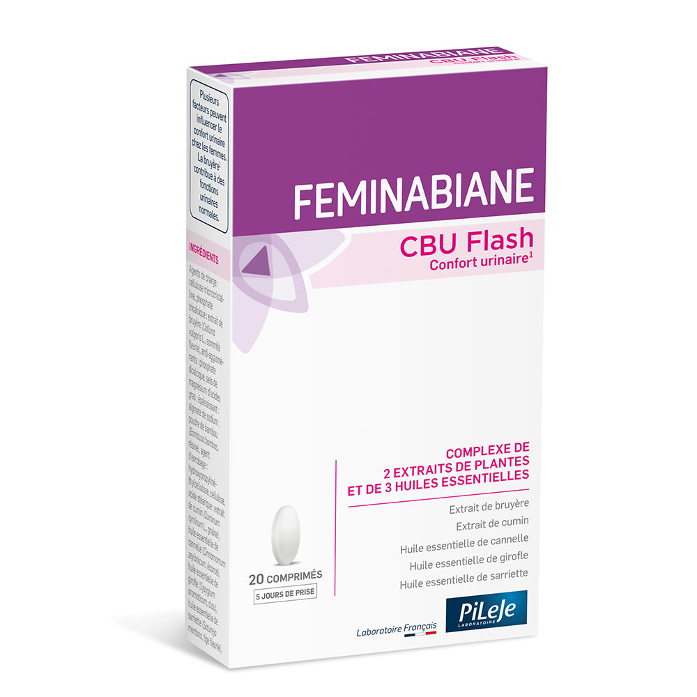 Pileje Feminabiane CBU Flash "" 20 comprimidos