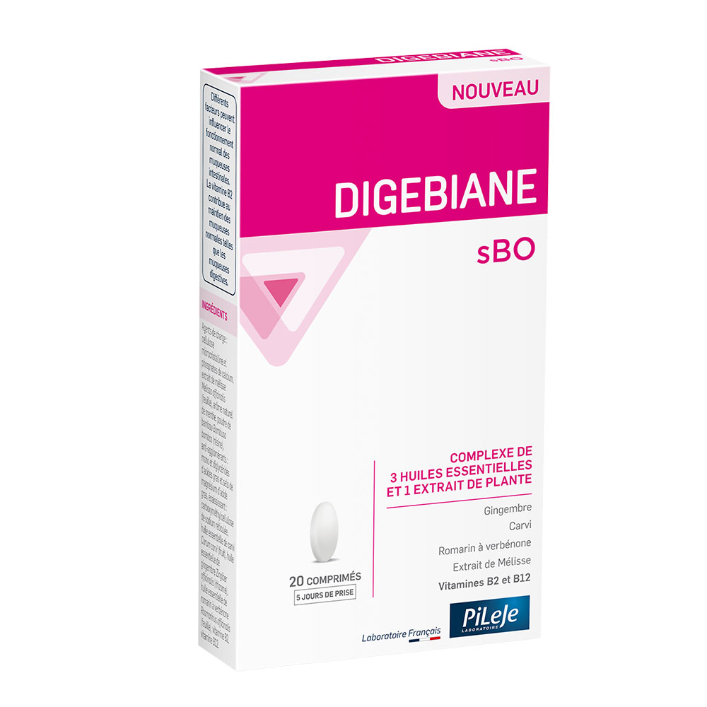 Pileje Digebiane sBO 20 comprimidos