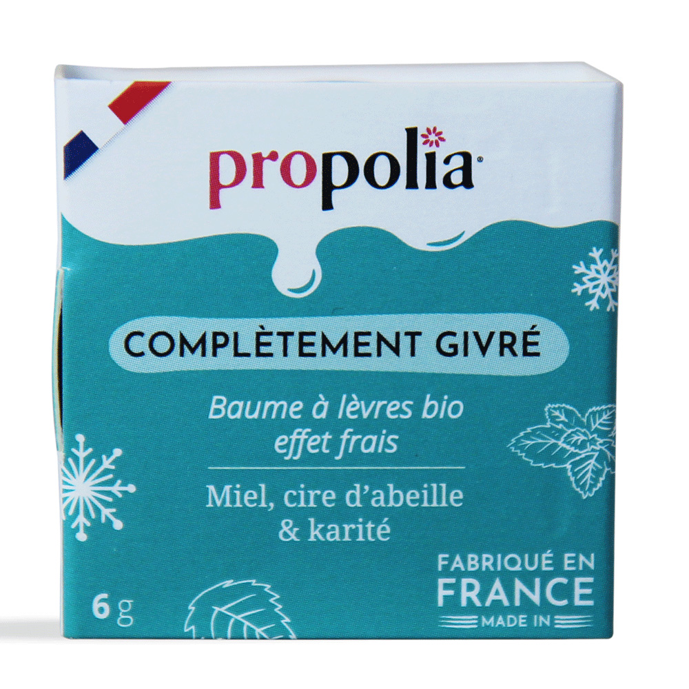 Propolia Bálsamo labial Bio Effet Frais Complètement Givré 6g