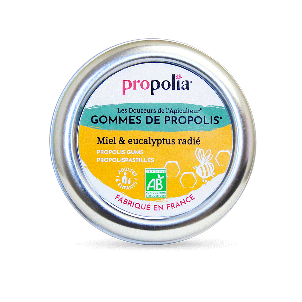 Propolia Gominolas de propóleo miel y eucalipto radiante x45