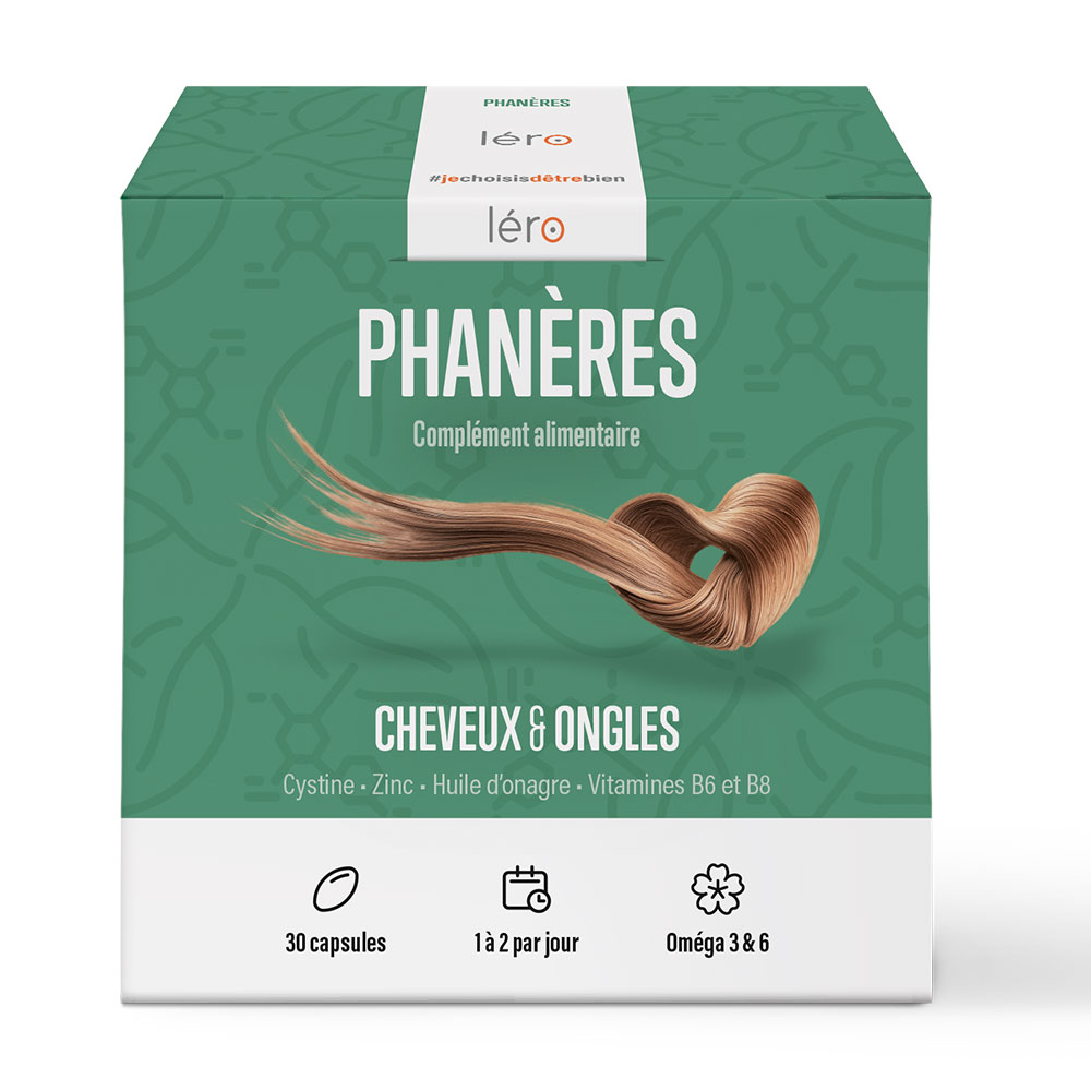 Lero Faneras cabello y uñas 30 cápsulas