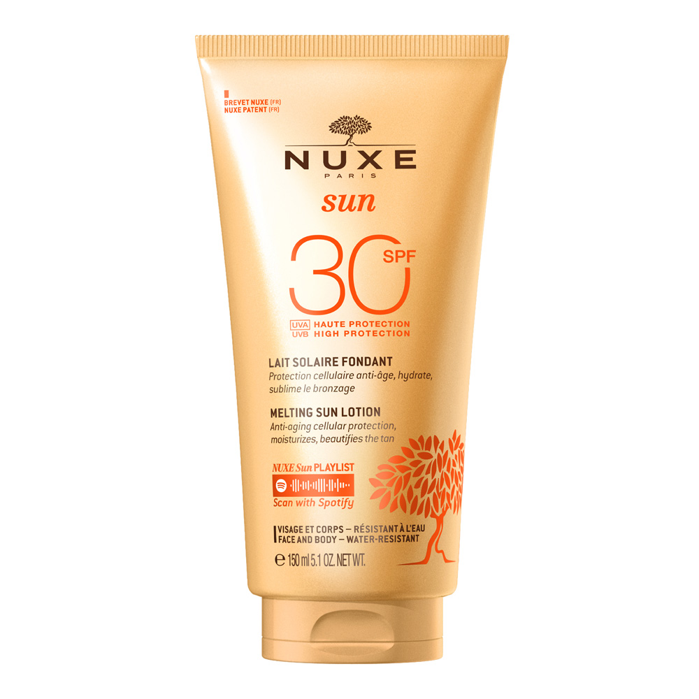 Nuxe Sun Sun Leche Deliciosa Rostro Y Cuerpo Alta Proteccion Spf30 Visage Et Corps 150 ml