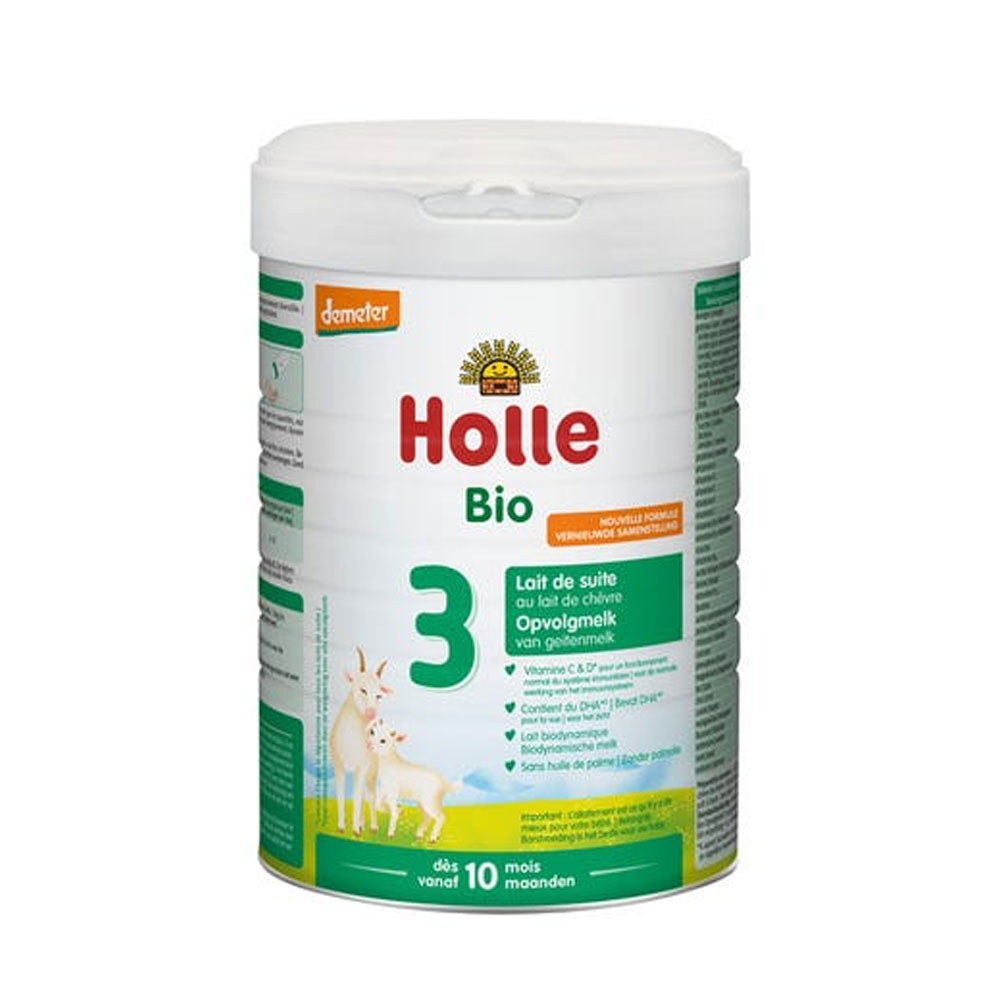 Holle Pural Leche de continuación 3 con leche de cabra Bio A partir de 10 meses 800g