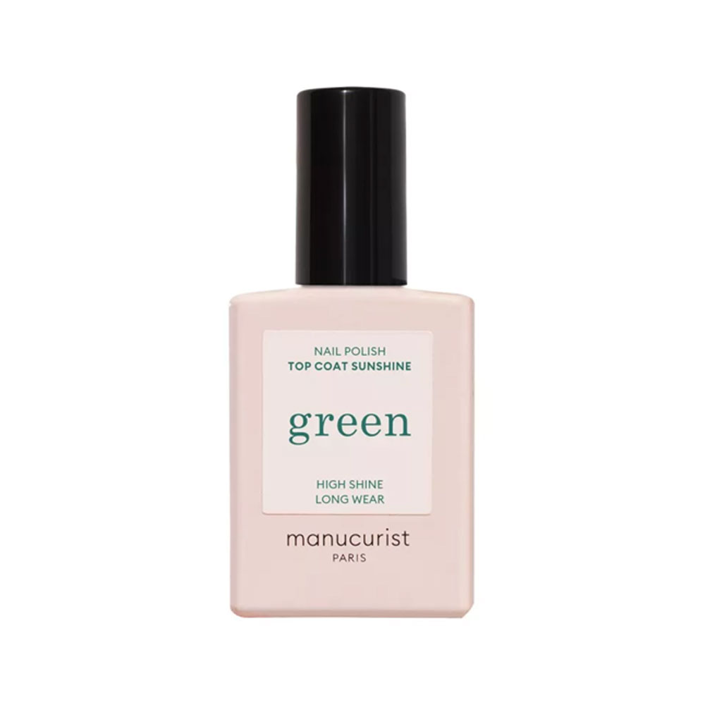Manucurist Soins Top Coat Sunshine Efecto Gel brillante sin lámpara 15 ml