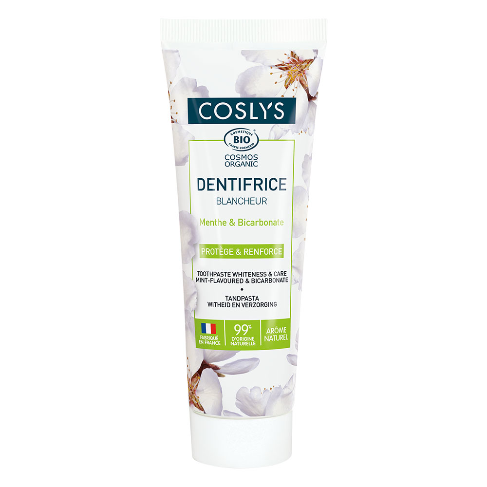 Coslys Blanqueador dental Bio Menta 100g