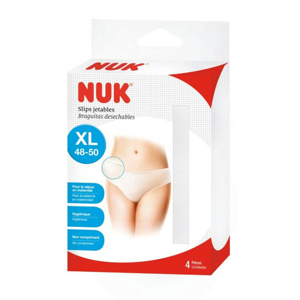 Nuk Slips Desechables Extensibles x4