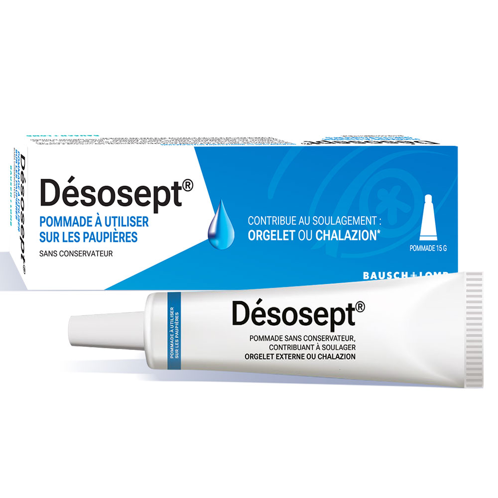 Bausch&Lomb Pomada oftálmica Désosept 15 g
