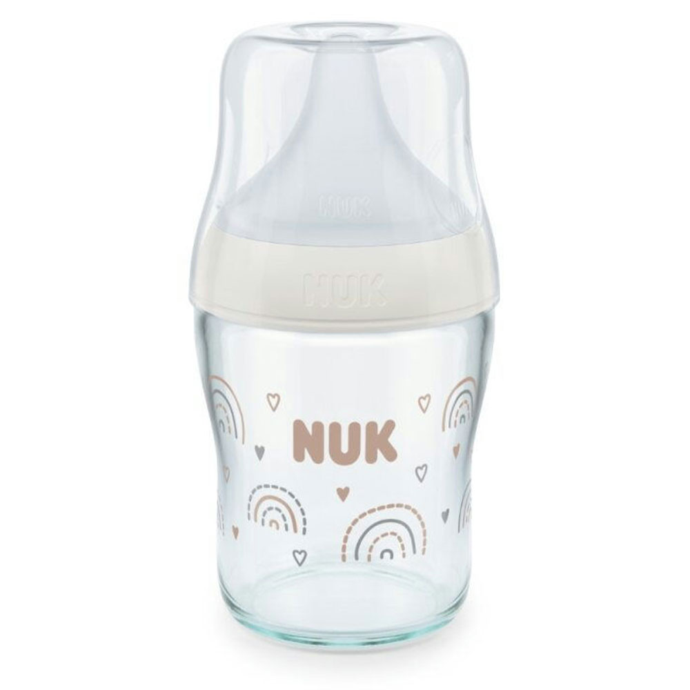Nuk Perfect Match Biberón Estrellas Talla M Vidrio Dès La Naissance 120 ml