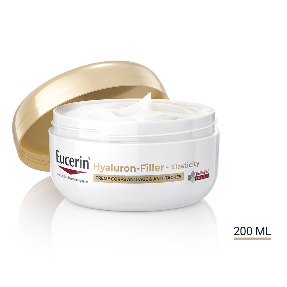 Eucerin Hyaluron-Filler + Elasticity Crema corporal antiedad y antimanchas 200 ml