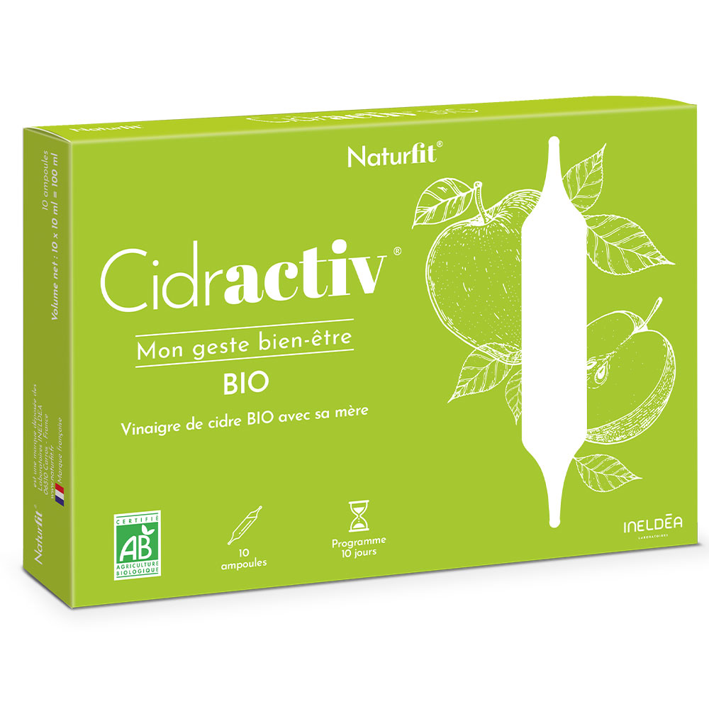 Naturfit Cidractiv® Bio 10 ampollas