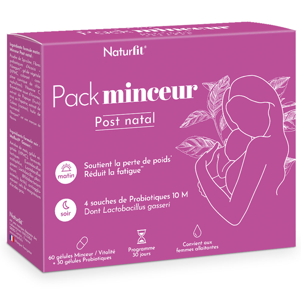 Naturfit Pack adelgazante Postnatal 90 cápsulas
