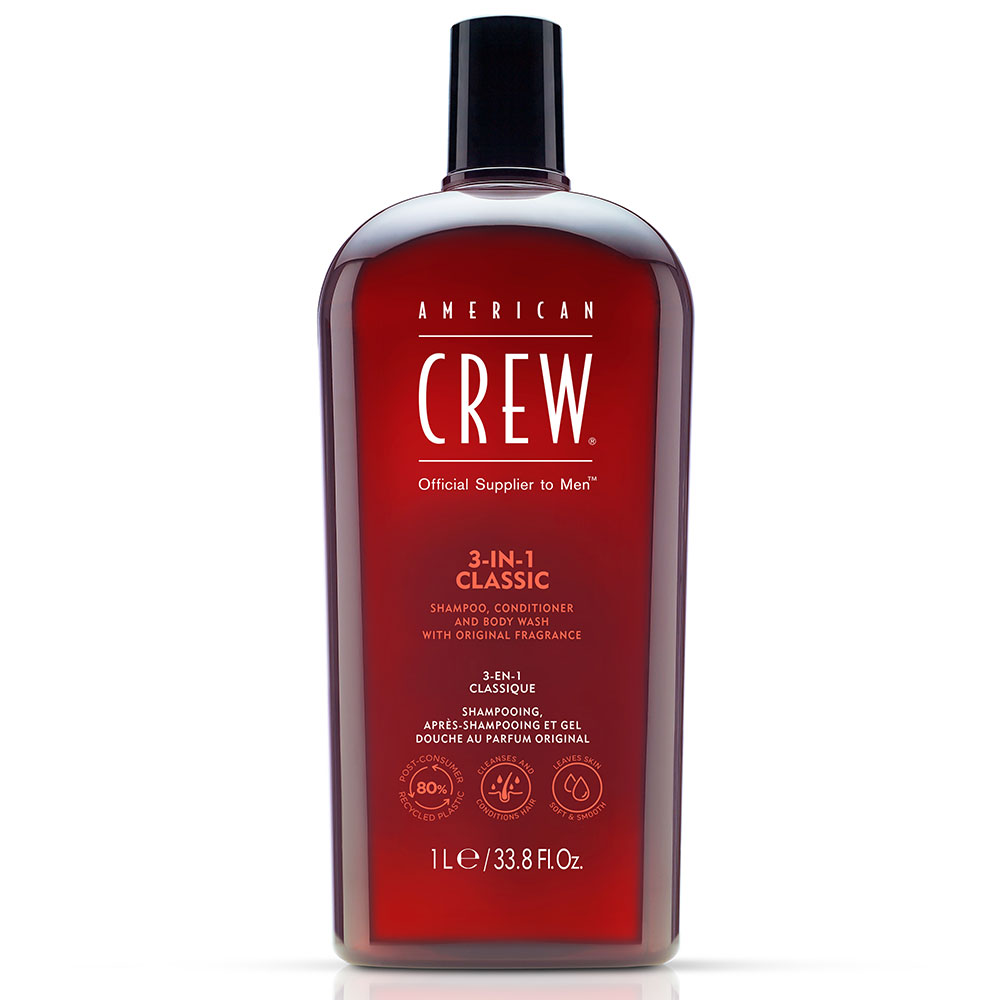 American Crew Champú 3 en 1 Classic 1L