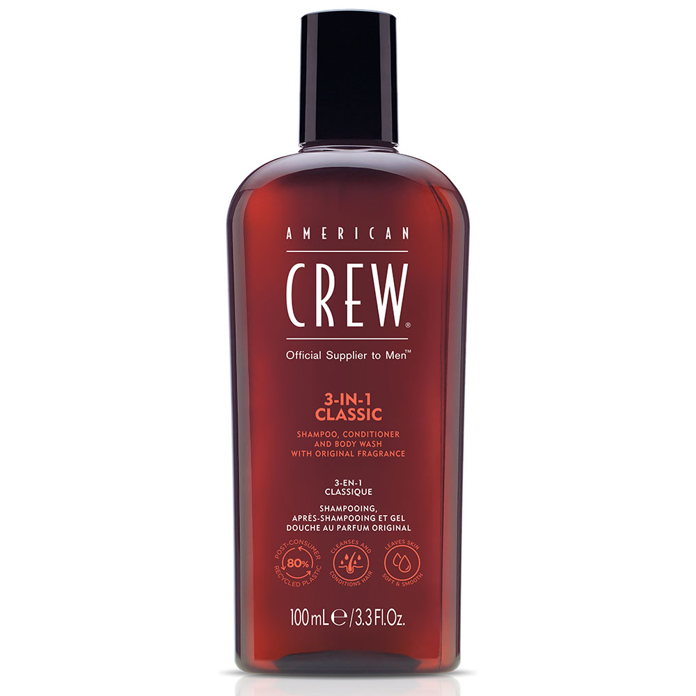 American Crew Champú 3 en 1 Classic 100 ml