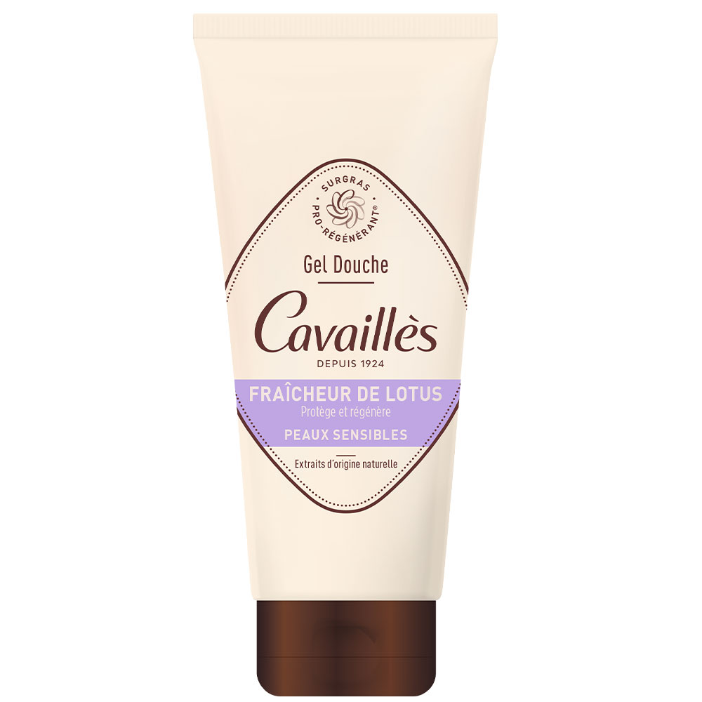 Cavaillès Surgras Actif Gel ducha extra suave Flor de Loto 200 ml