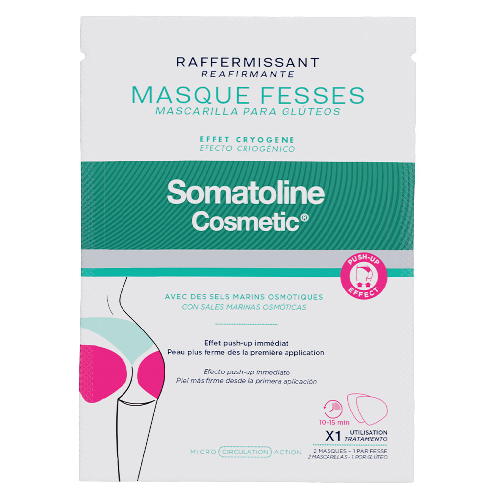 Somatoline Mascarilla reafirmante de glúteos Flexiones