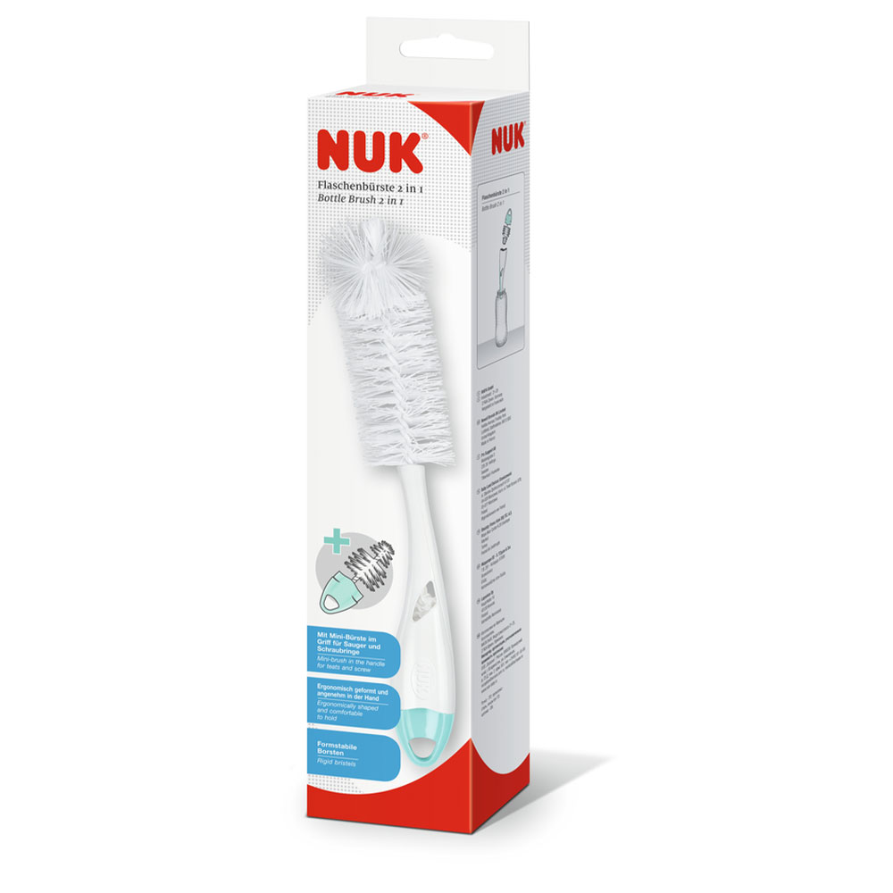 Nuk Cepillo 2en1 Punta de esponja