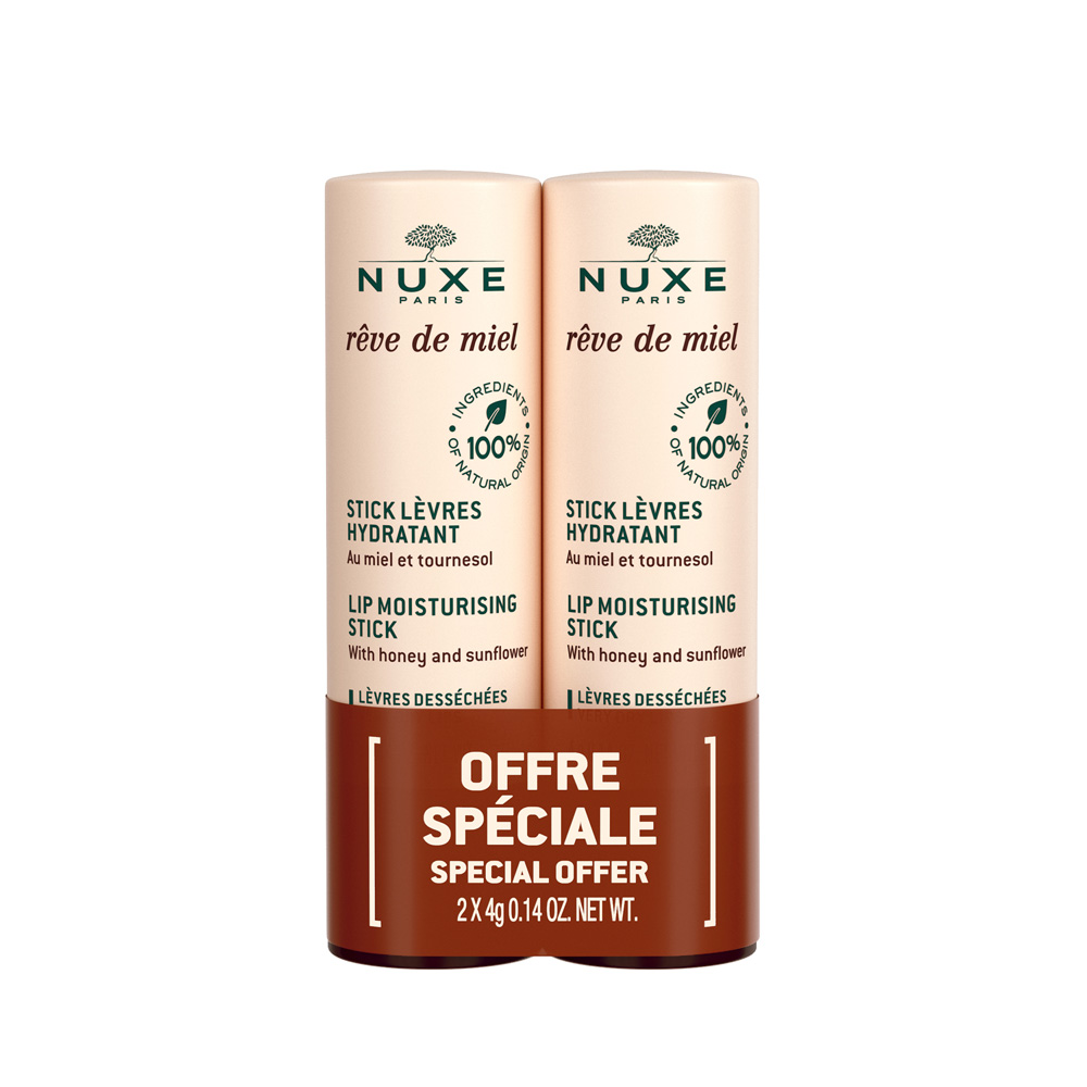 Nuxe Reve De Miel Stick labial hidratante 2x4g