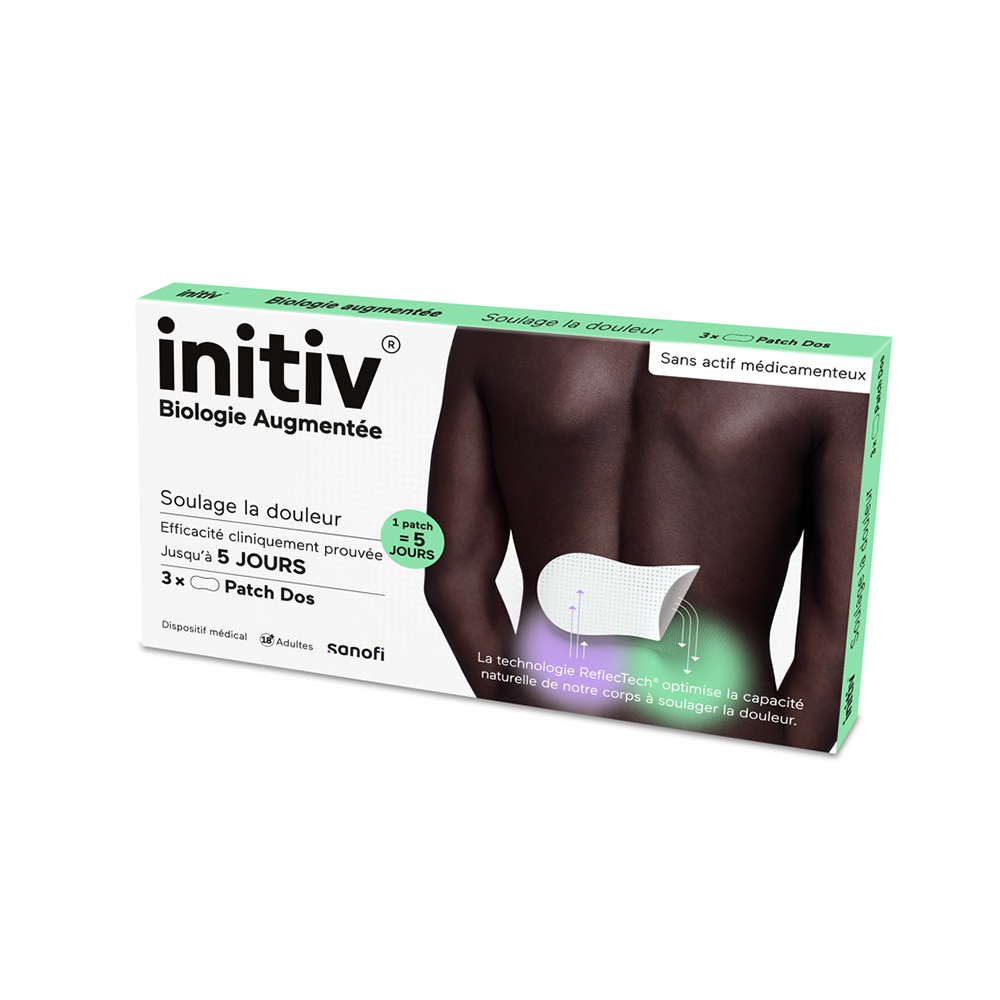 Initiv Parche para adultos 1 caja de 3 parches