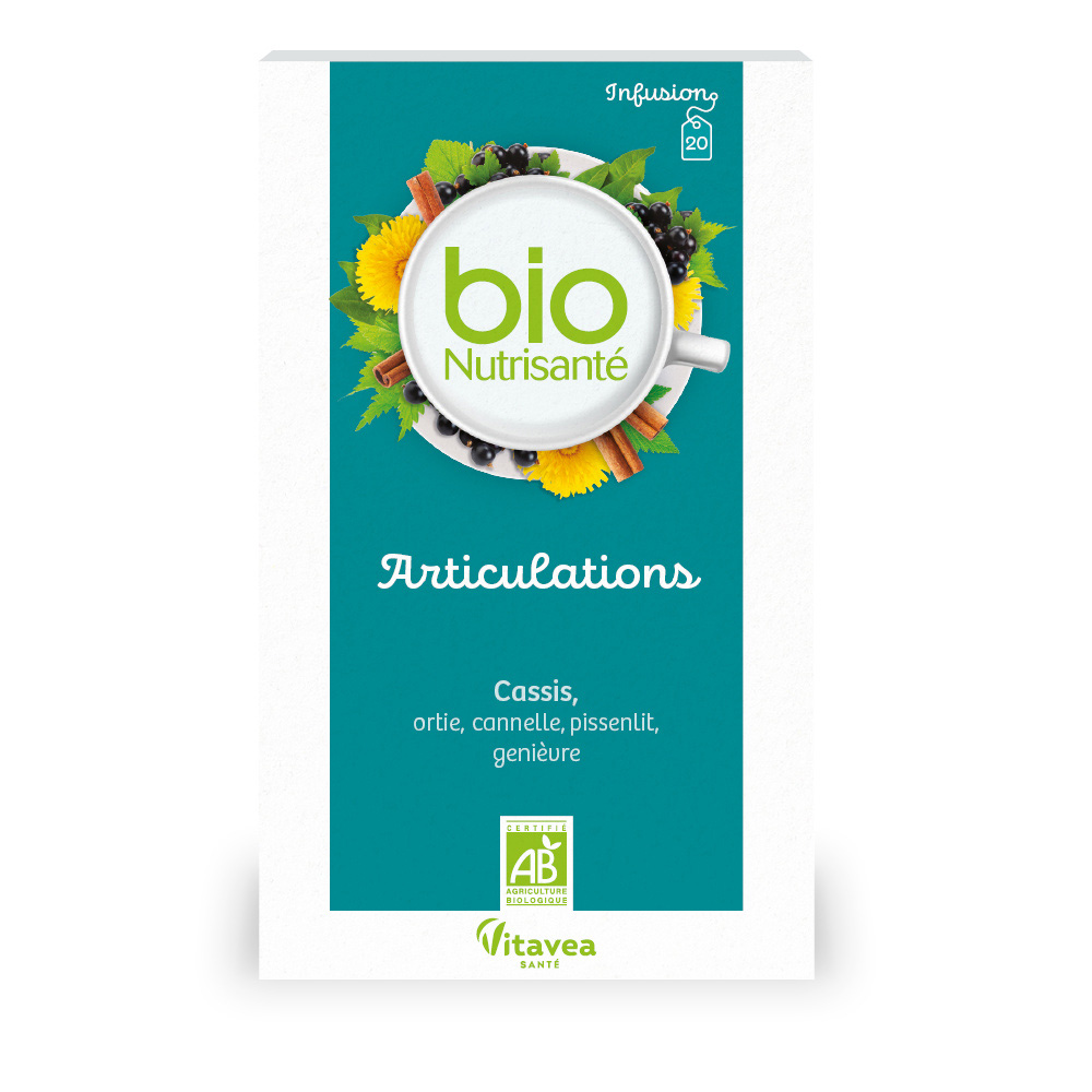 Vitavea Santé BioNutrisanté Bio infusión articulaciones 20 bolsitas