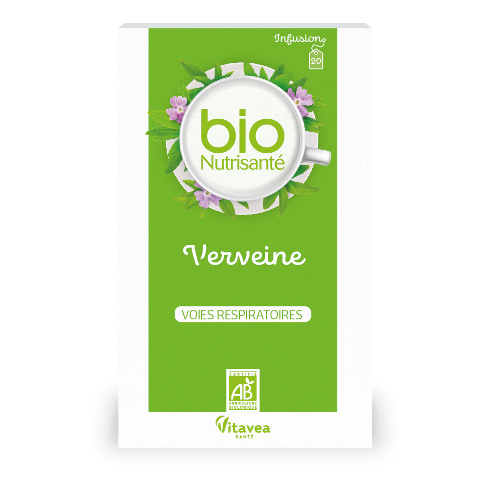 Vitavea Santé BioNutrisanté Bio Infusión Verbena 20 sachets