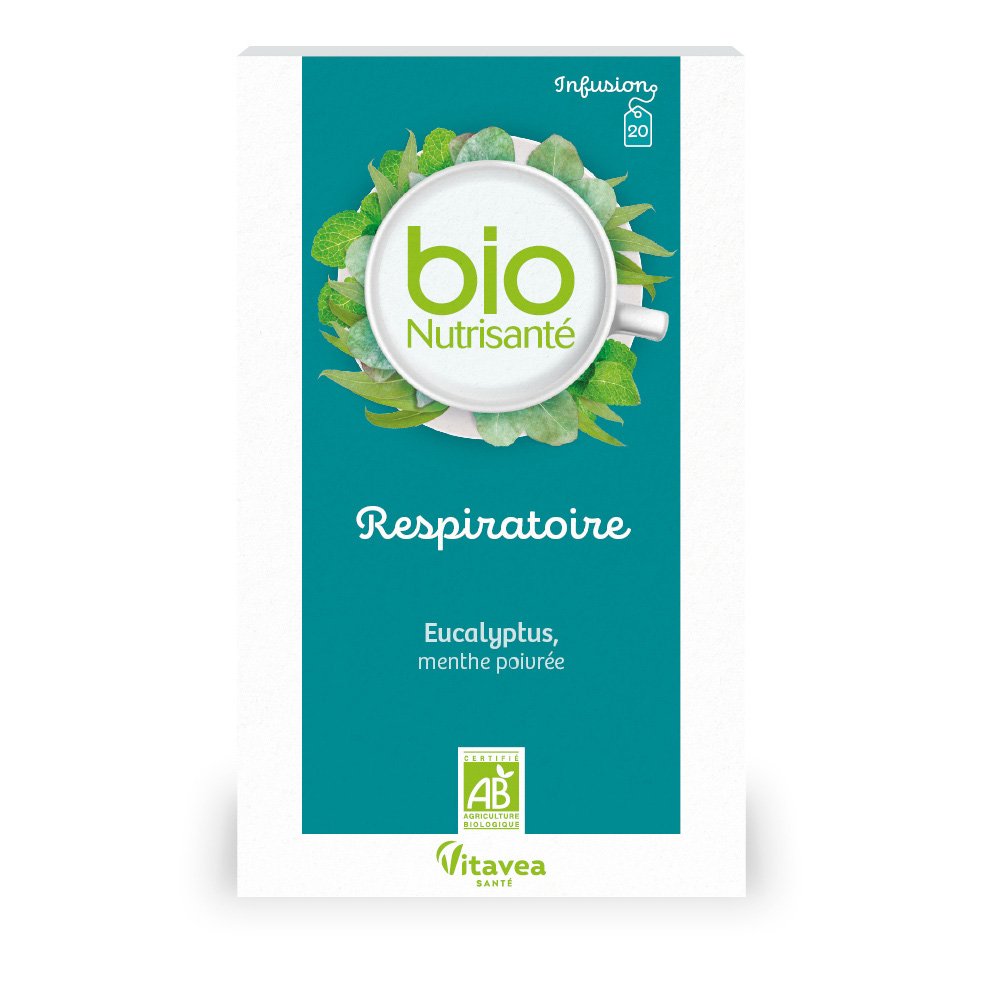 Vitavea Santé BioNutrisanté Bio infusión respiración 20 bolsitas