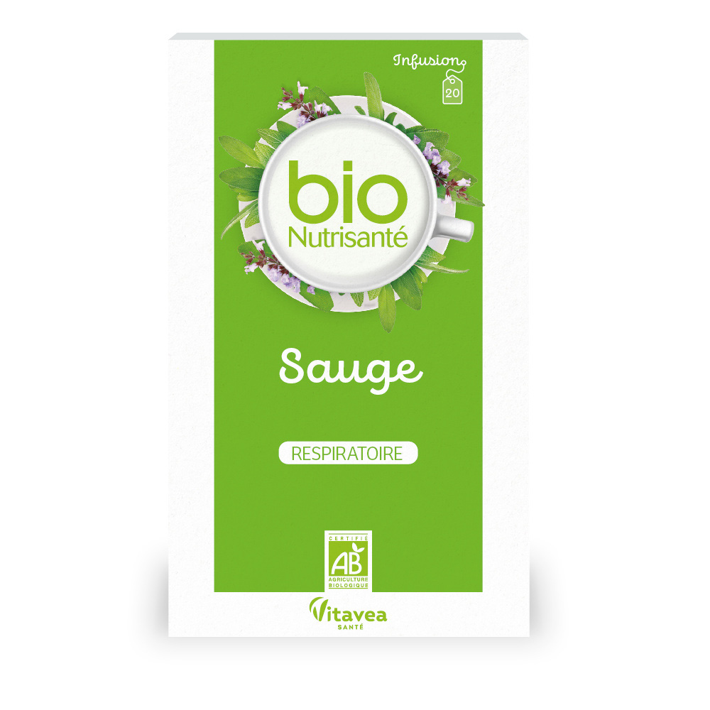Vitavea Santé BioNutrisanté Infusión de salvia 20 sobres