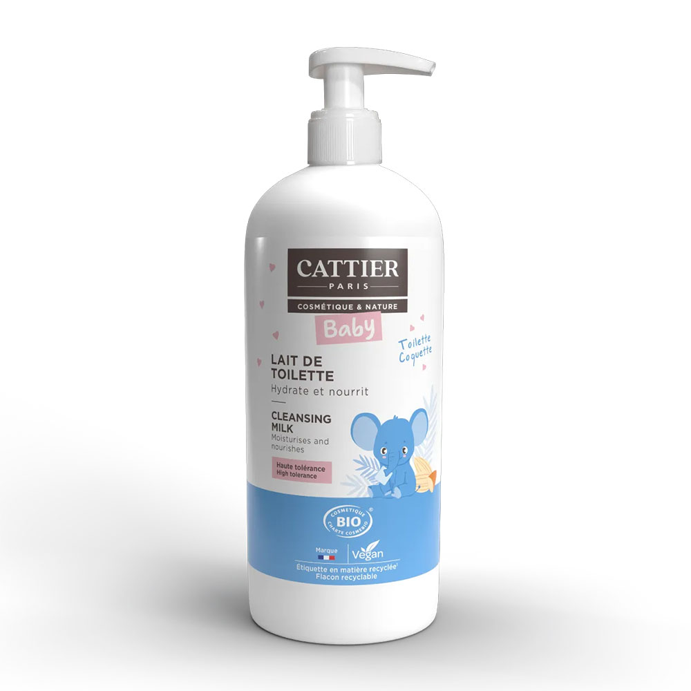 Cattier Bebé Leche Limpiadora Bio Rostro Y Cuerpo 500ml